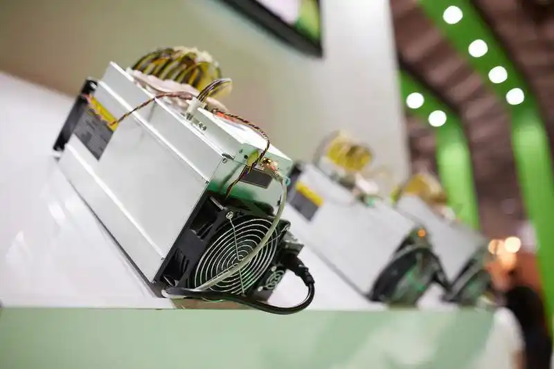 Solar panels powering a large-scale mining farm