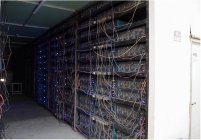 A state-of-the-art cryptocurrency mining farm hosting facility