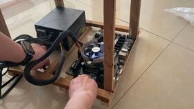Shenma M70S mining rig operating in a high-efficiency mining farm environment